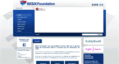 Desktop Screenshot of besixfoundation.com
